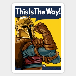 This is the Way Sticker